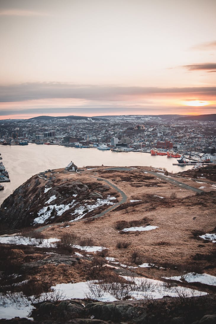 The Newfoundland & Labrador coastline